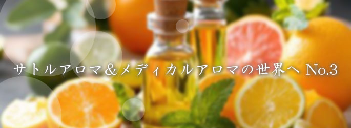 サトルアロマ＆メディカルアロマの世界へ No3